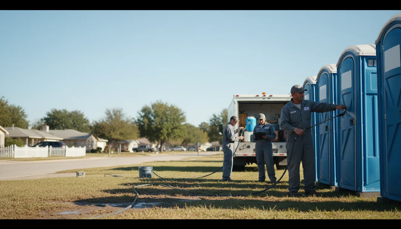 Long-Term Portable Toilet Rental in Deer Trail, CO near me